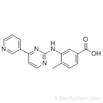 Acide 4-méthyl-3 - [[4- (3-pyridinyl) -2-pyrimidinyl] amino] benzoïque CAS 641569-94-0